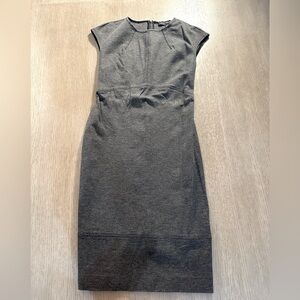 Banana Republic Gray Midi Dress